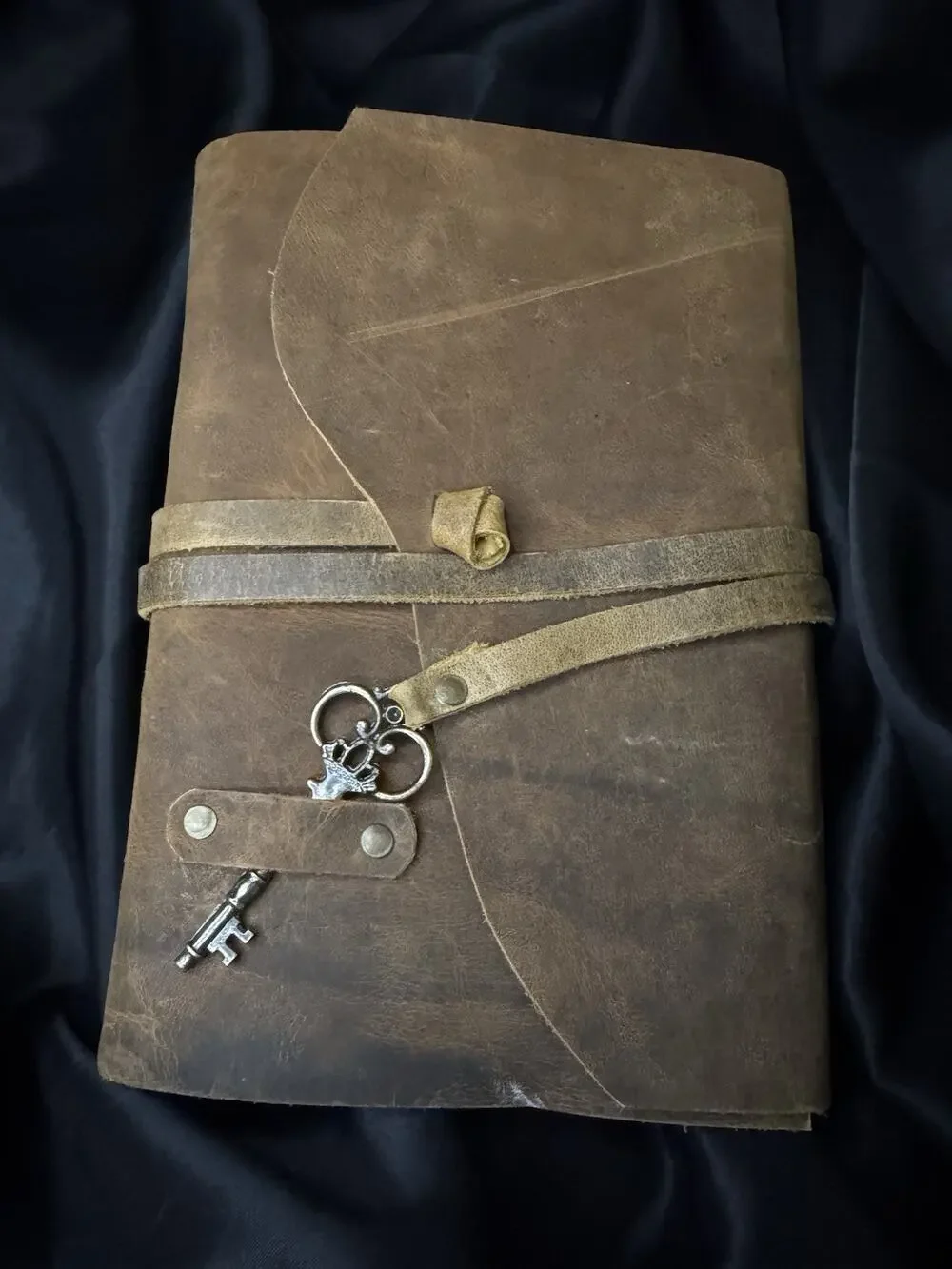 ‎NW/OT Nomad Crafts Co Vintage Leather Journal Handmade Deckle Edge ‎9